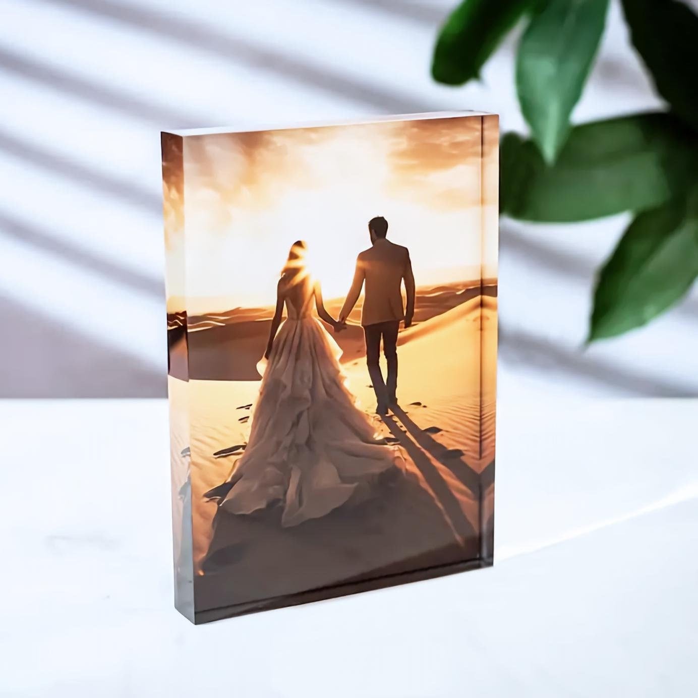 Photo Acrylic Block - 1PC Custom Acrylic Photo Block Personalized