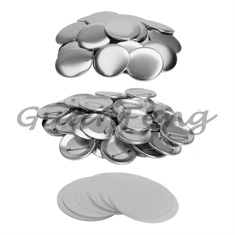 58mm 2.28 Inch Round Metal Pin - đánh giá và giá Button Badge Blank