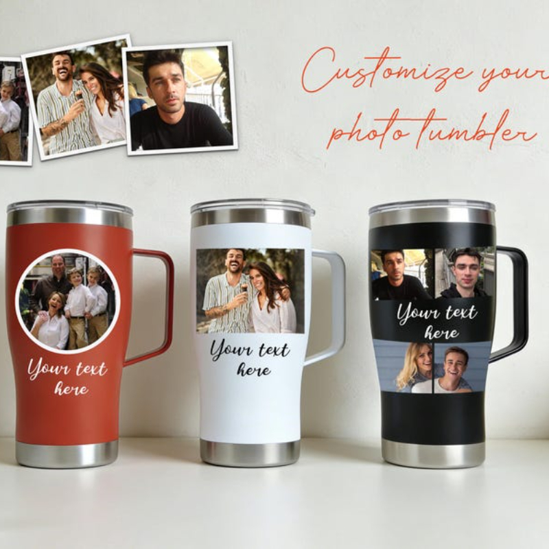 Personalized Photo Tumbler 20o - đánh giá và giá Water Bottle Blank