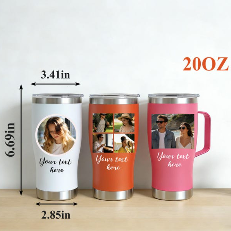 Personalized Photo Tumbler 20o - đánh giá và giá Water Bottle Blank