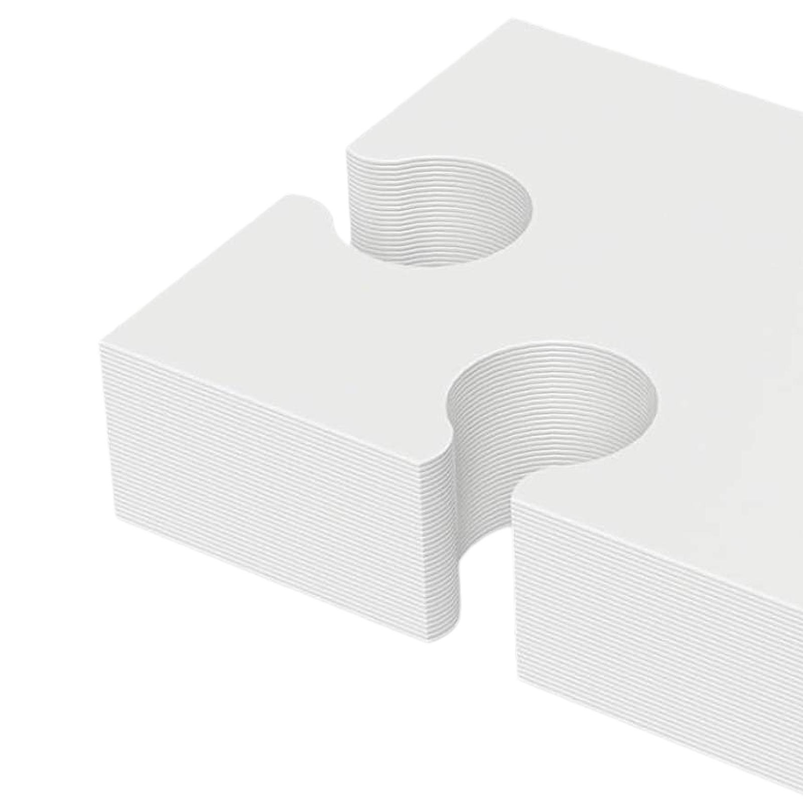 30 Pieces Blank Puzzle Pieces  - đánh giá và giá Puzzle Blank White