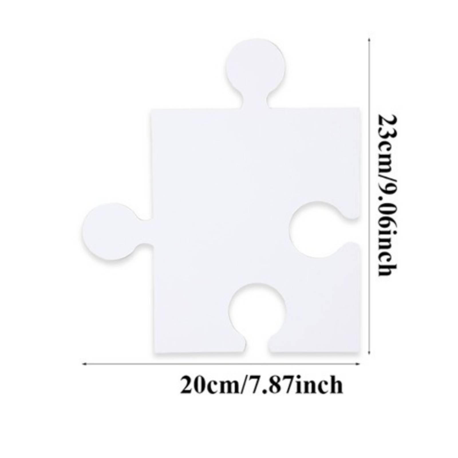 White Cardboard Puzzle Set Bla - đánh giá và giá Puzzle Blank White