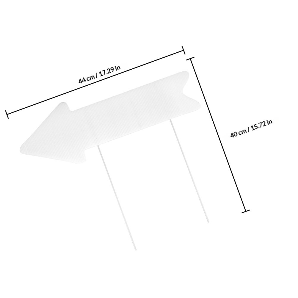 2Pcs Blank Yard Sign Corrugate - đánh giá và giá Yard Sign Blank